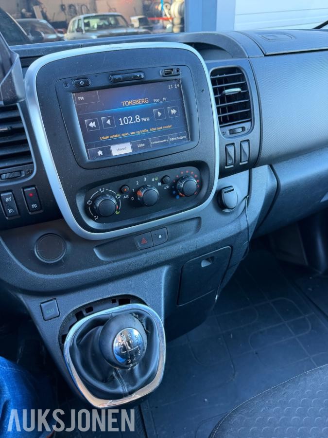 2015 OPEL VIVARO 1,6D 120HK,EU-OK 5-2027,2xSKYVEDØRER, 183000KM