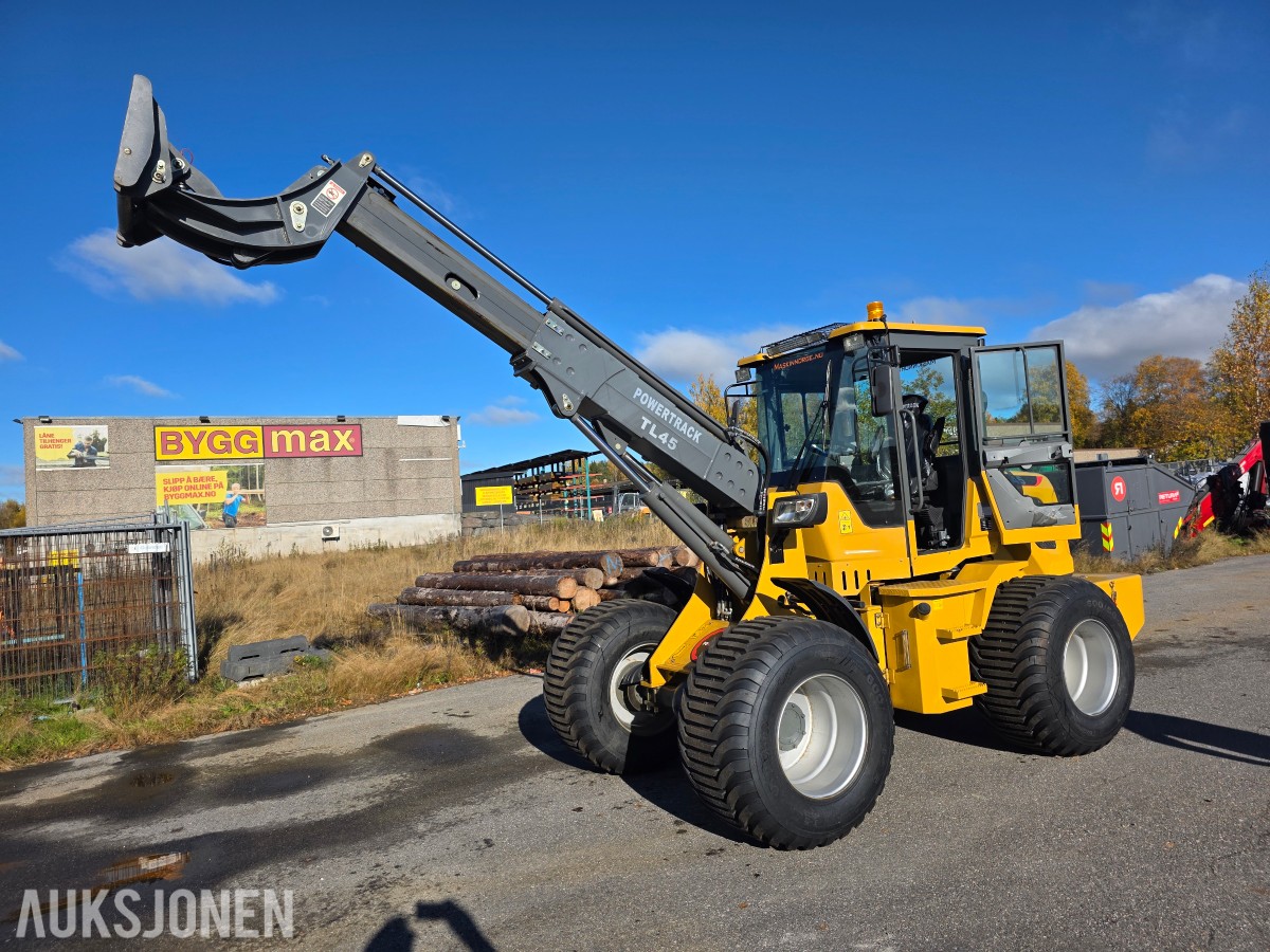 2025 Powertrack TL45 Teleskophjullaster demomaskin