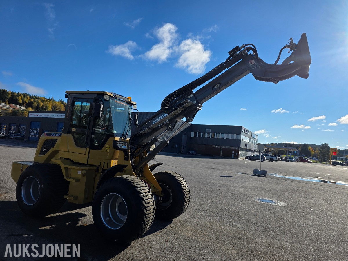 2025 Powertrack TL45 Teleskophjullaster demomaskin