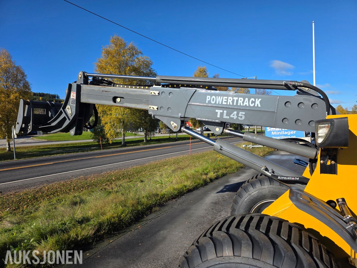 2025 Powertrack TL45 Teleskophjullaster demomaskin