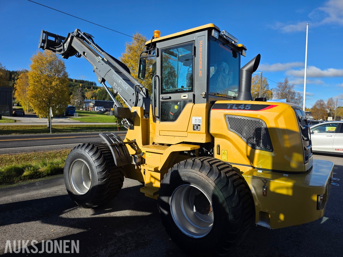 2025 Powertrack TL45 Teleskophjullaster demomaskin