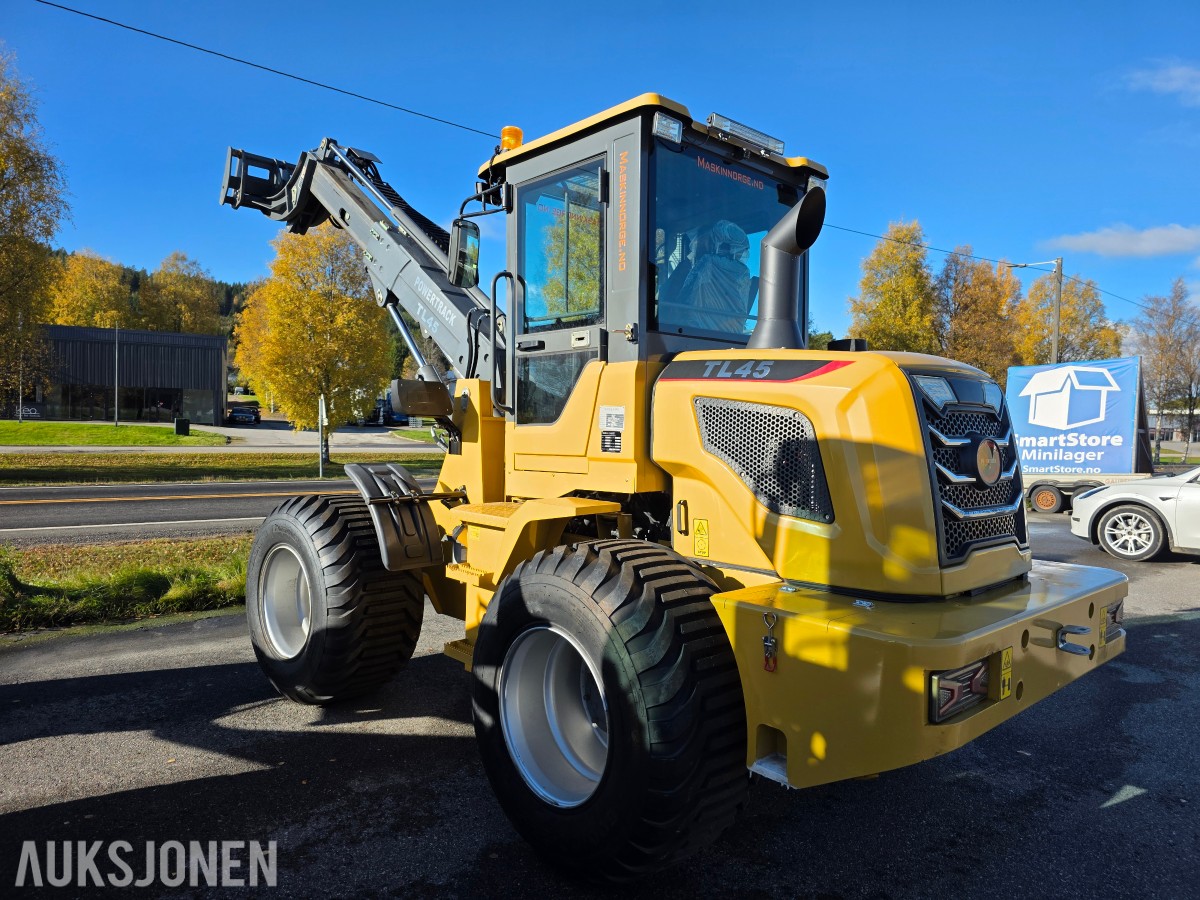 2025 Powertrack TL45 Teleskophjullaster demomaskin