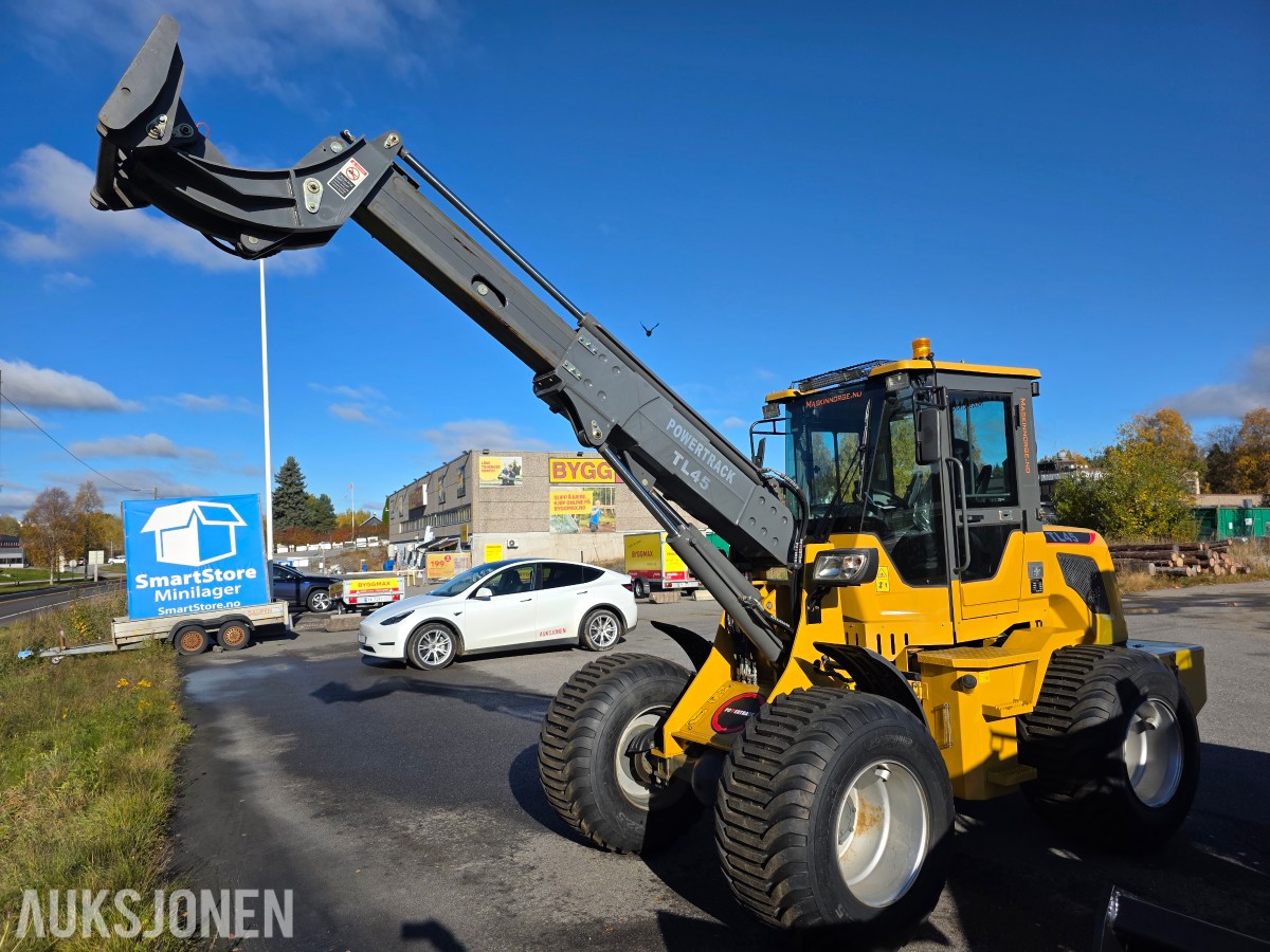 2025 Powertrack TL45 Teleskophjullaster demomaskin