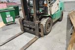 2007 Mitsubishi FD45K2 Gaffeltruck Nominell løftekapasitet: 5 000 kg
