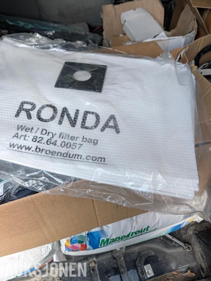 Ronda 370 støvsuger med resirkulering av rent vann