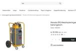 Ronda 370 støvsuger med resirkulering av rent vann
