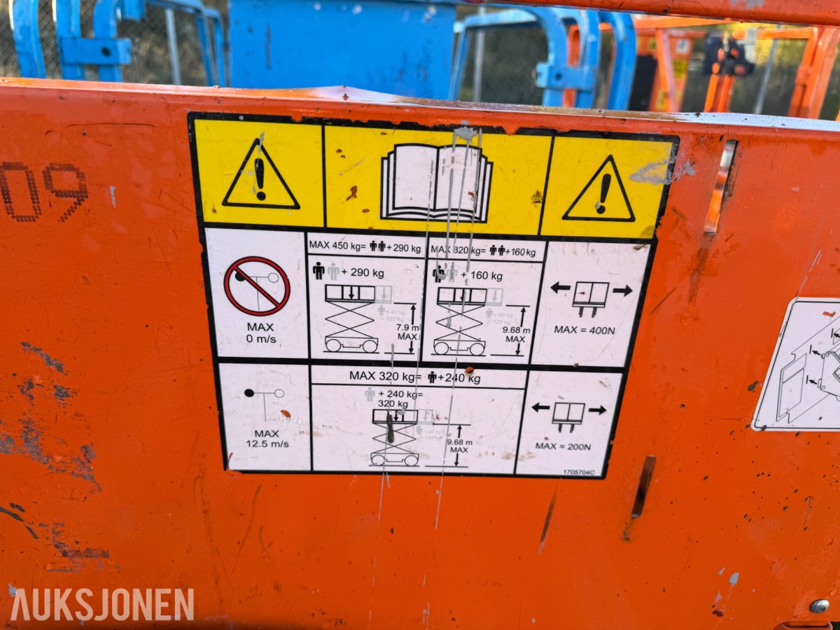 2012 JLG 3246ES Sakselift / 545 Timer 