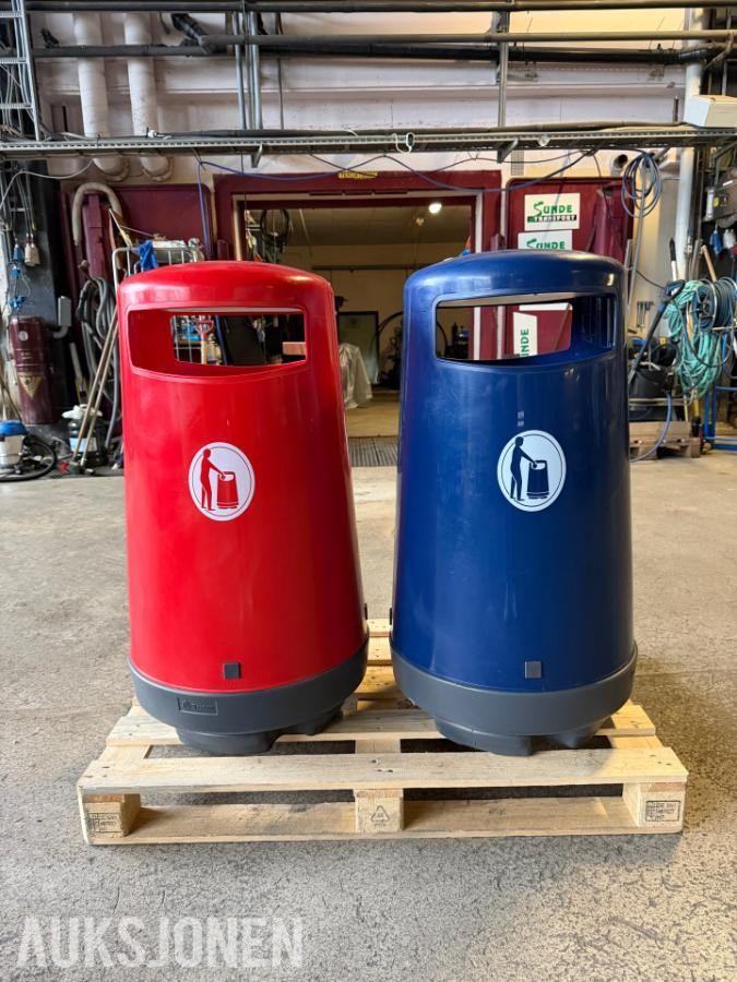 Topsy 90L avfallsbeholder for utvendig bruk 2023