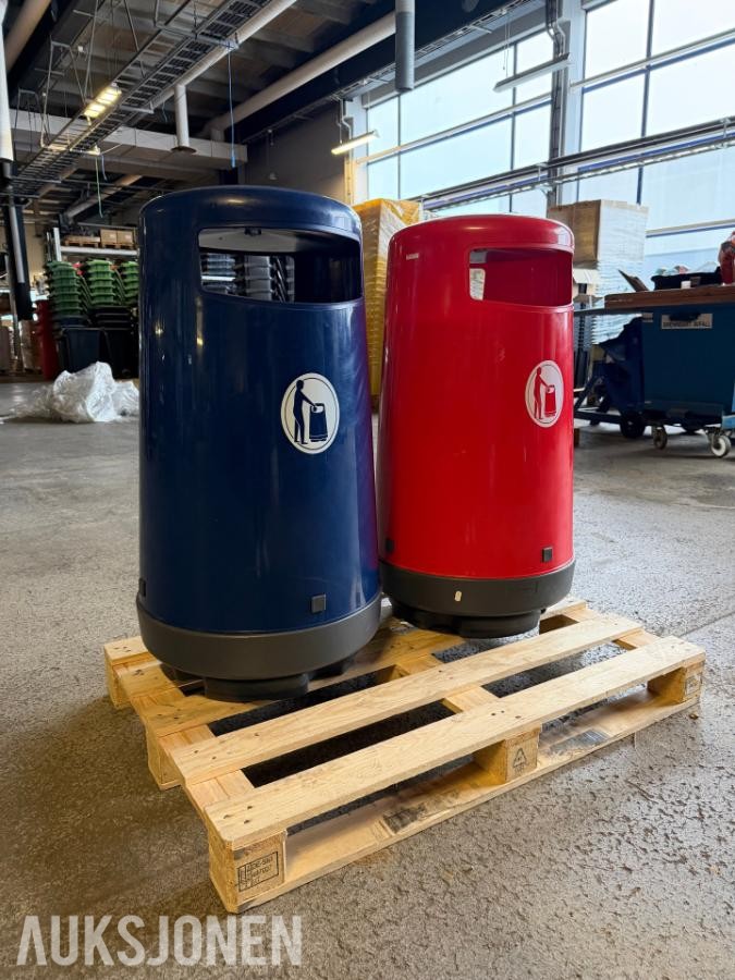 Topsy 90L avfallsbeholder for utvendig bruk 2023