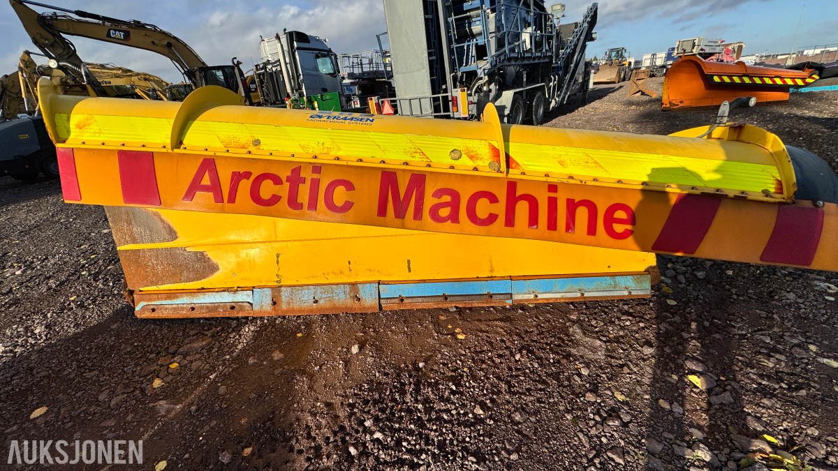 2018 Arctic Machine AM3700 HMK brøyteplog – 3,7 meter