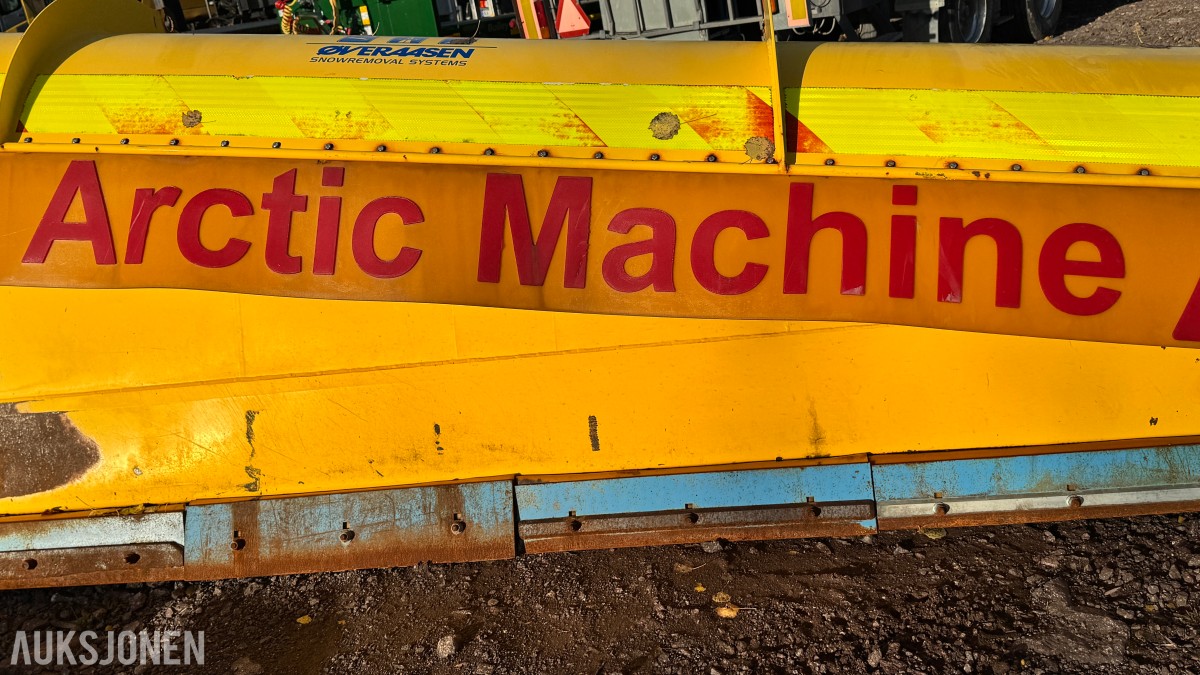 2018 Arctic Machine AM3700 HMK brøyteplog – 3,7 meter