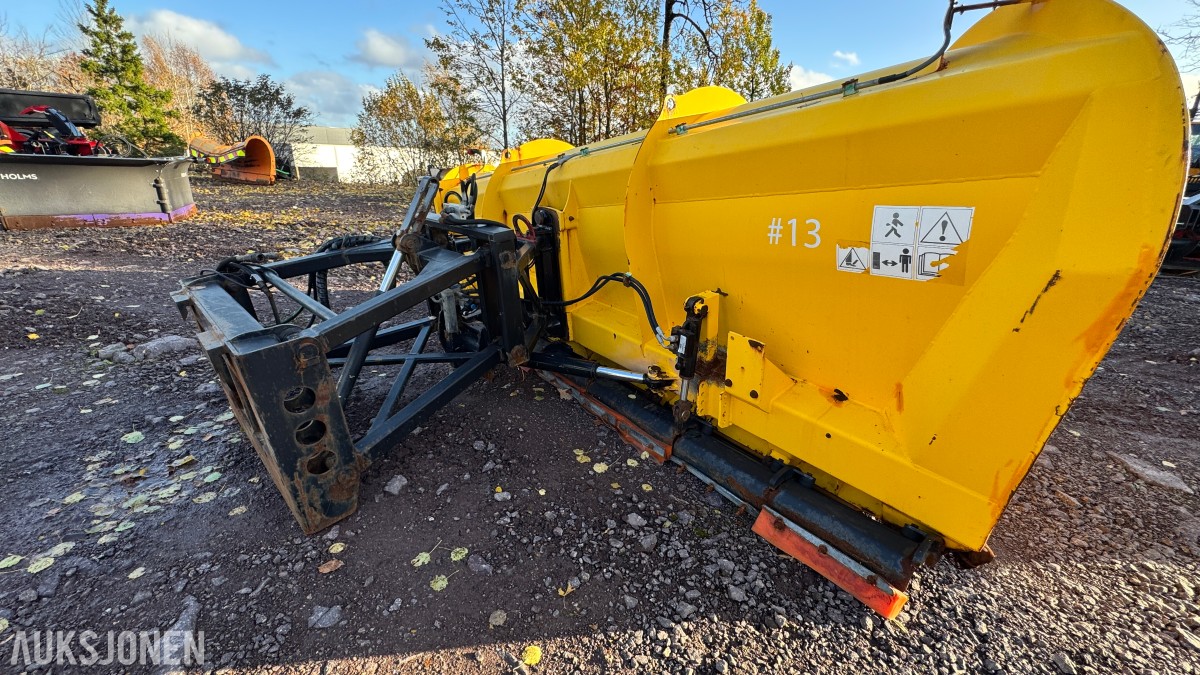2018 Arctic Machine AM3700 HMK brøyteplog – 3,7 meter