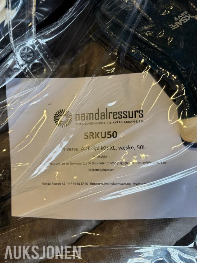 Namdal Ressurs ADR-Spill kit 35L og 50L 2021