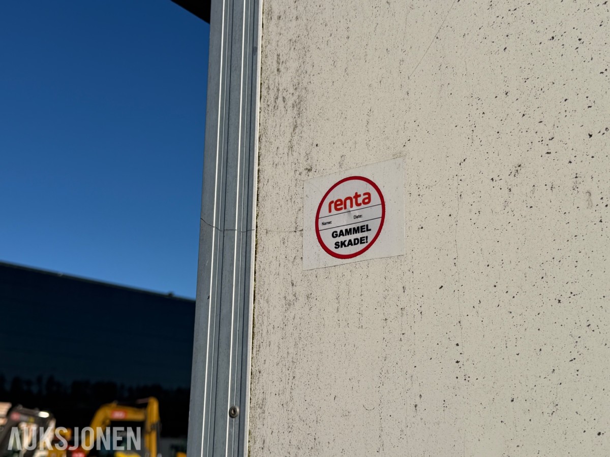 Innredet Arnpro mannskapsvogn m/ kjøkkeninnreding