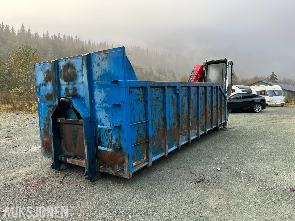 2015 Krokkasse med Palfinger Epsilon M110L97 tømmerkran