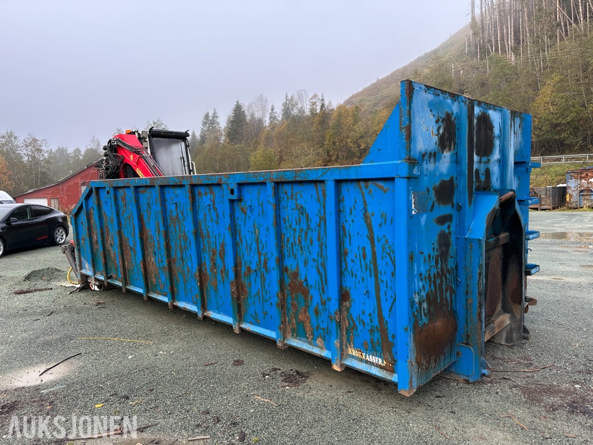 2015 Krokkasse med Palfinger Epsilon M110L97 tømmerkran