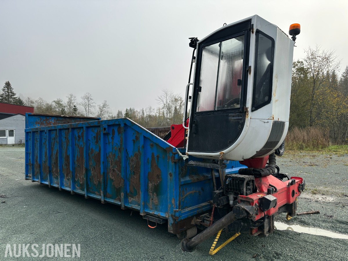 2015 Krokkasse med Palfinger Epsilon M110L97 tømmerkran