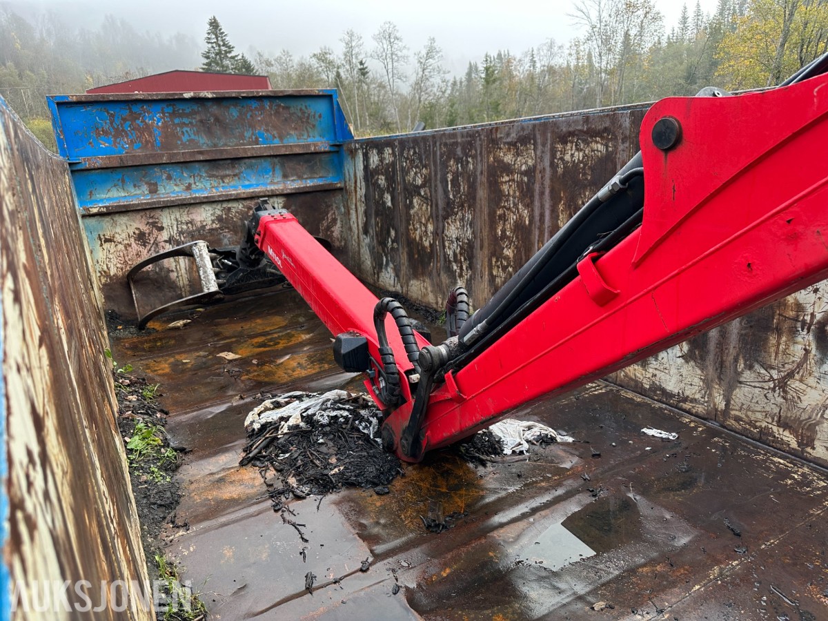 2015 Krokkasse med Palfinger Epsilon M110L97 tømmerkran