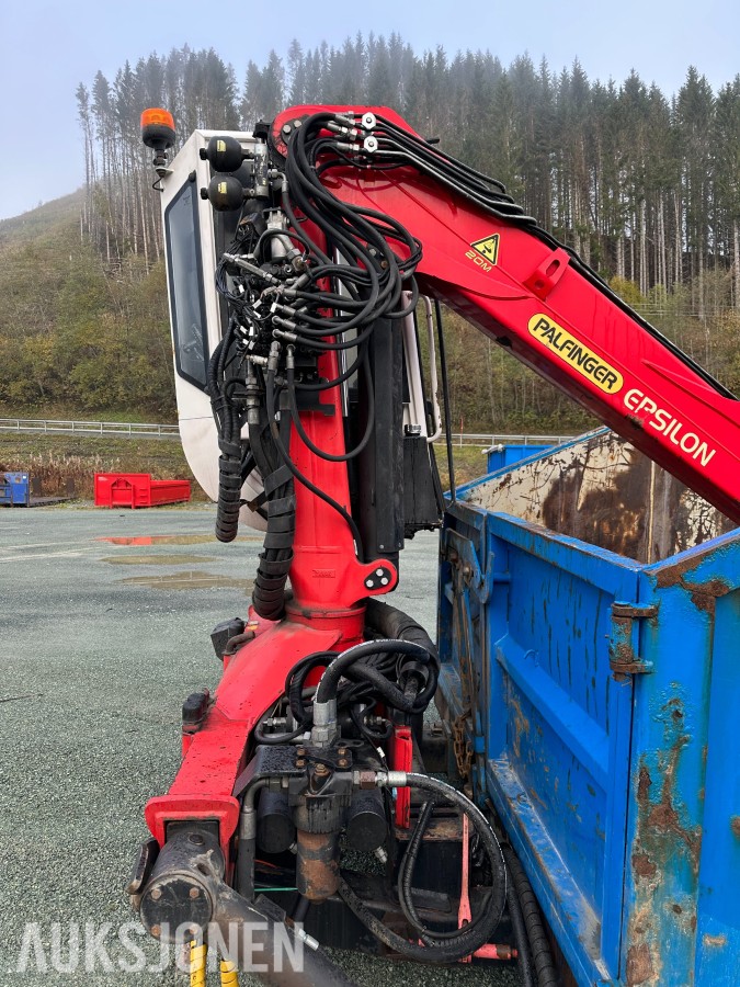 2015 Krokkasse med Palfinger Epsilon M110L97 tømmerkran