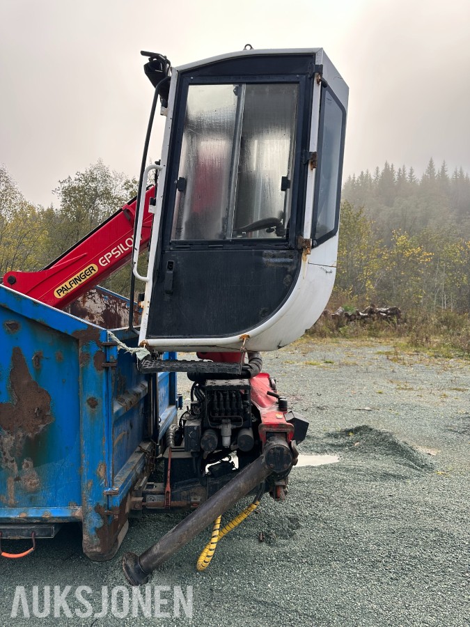 2015 Krokkasse med Palfinger Epsilon M110L97 tømmerkran
