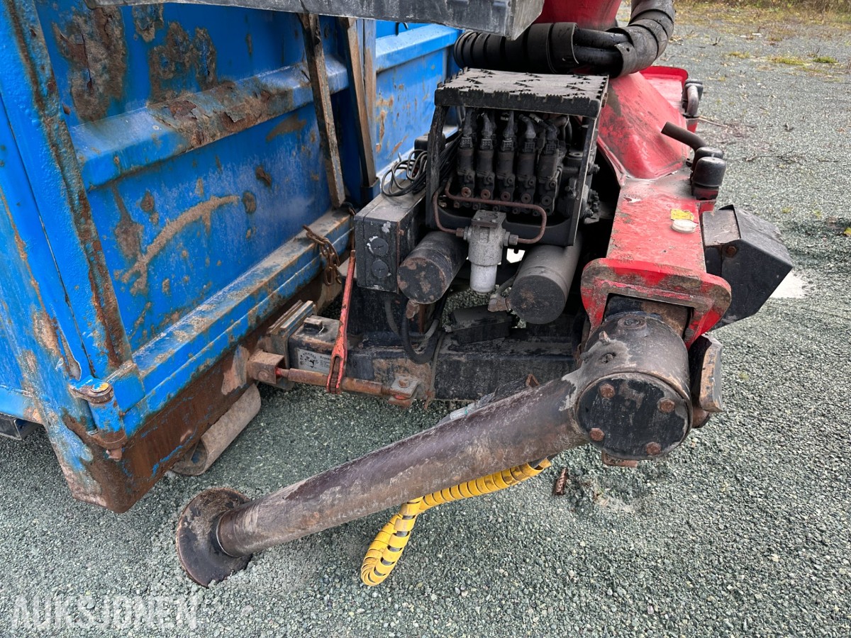 2015 Krokkasse med Palfinger Epsilon M110L97 tømmerkran