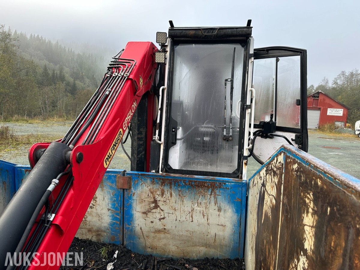 2015 Krokkasse med Palfinger Epsilon M110L97 tømmerkran