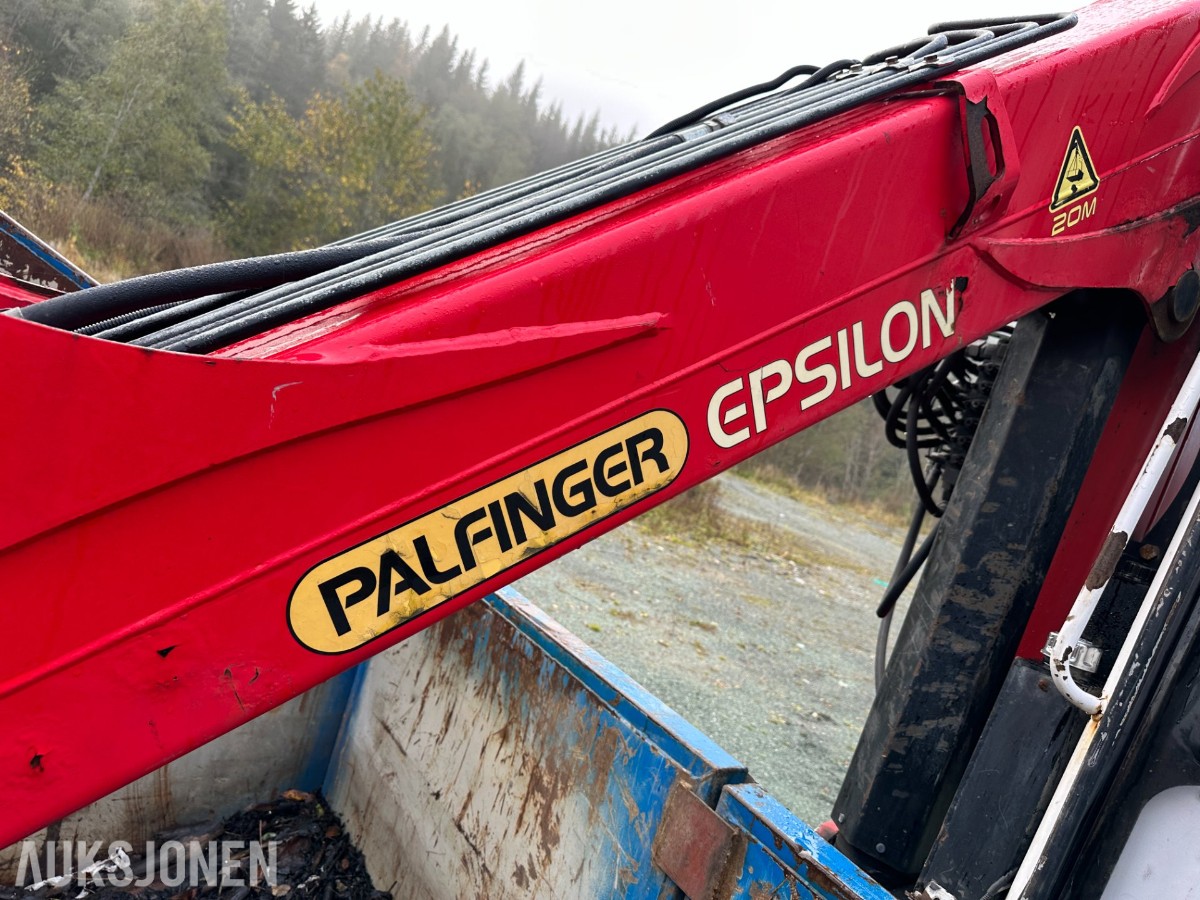 2015 Krokkasse med Palfinger Epsilon M110L97 tømmerkran