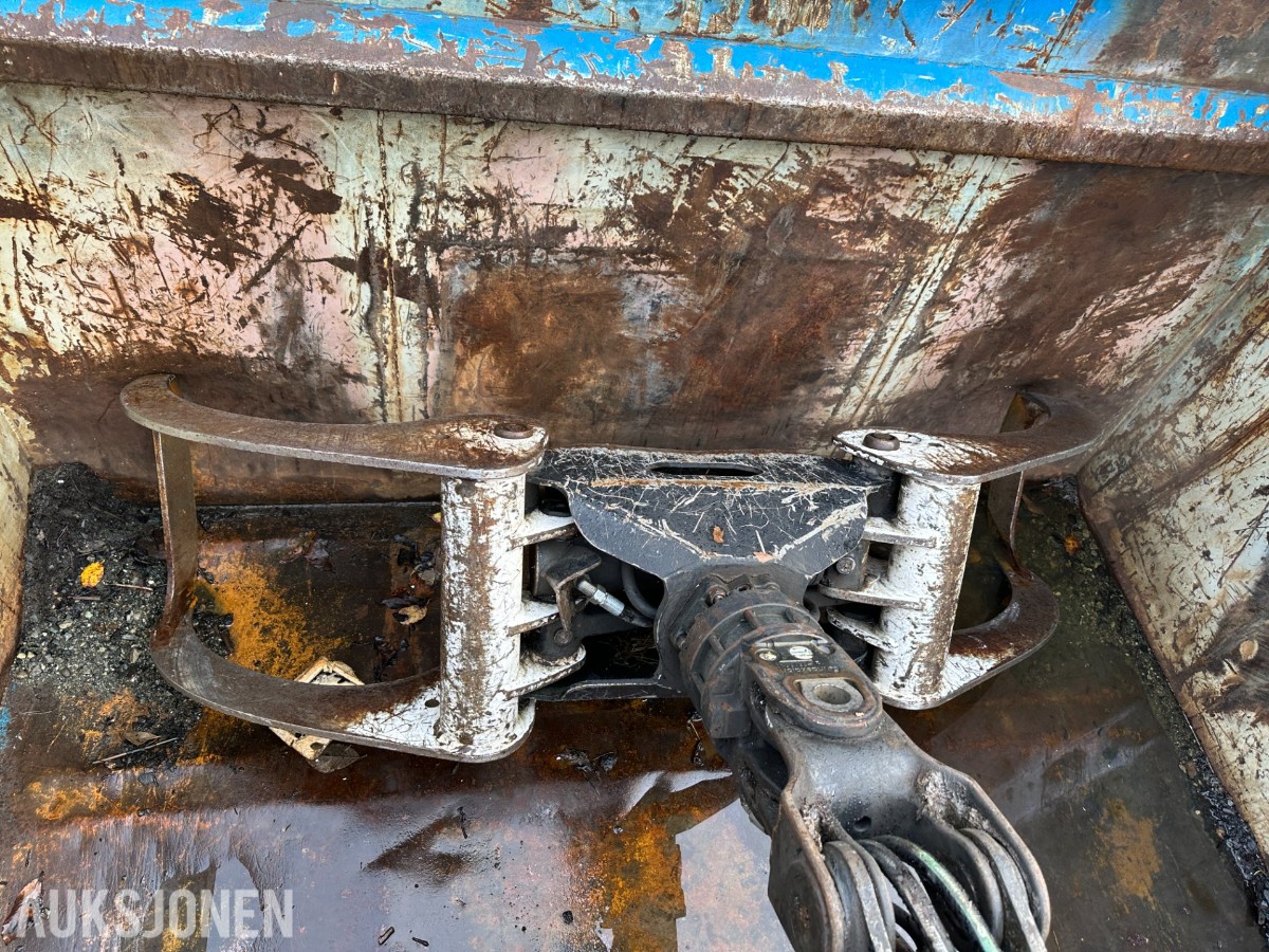 2015 Krokkasse med Palfinger Epsilon M110L97 tømmerkran