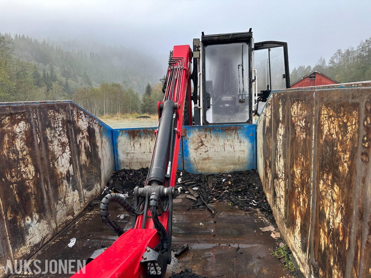 2015 Krokkasse med Palfinger Epsilon M110L97 tømmerkran