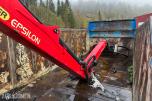 2015 Krokkasse med Palfinger Epsilon M110L97 tømmerkran