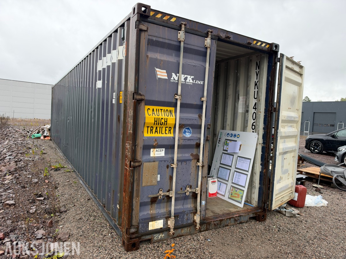 40ft Container - m/ Innhold