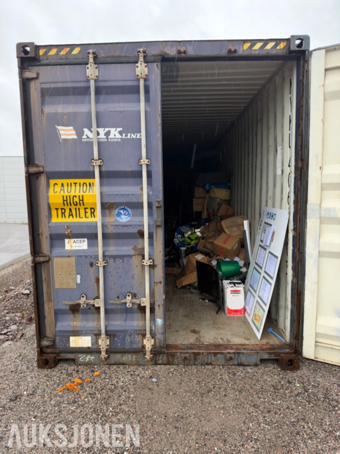 40ft Container - m/ Innhold