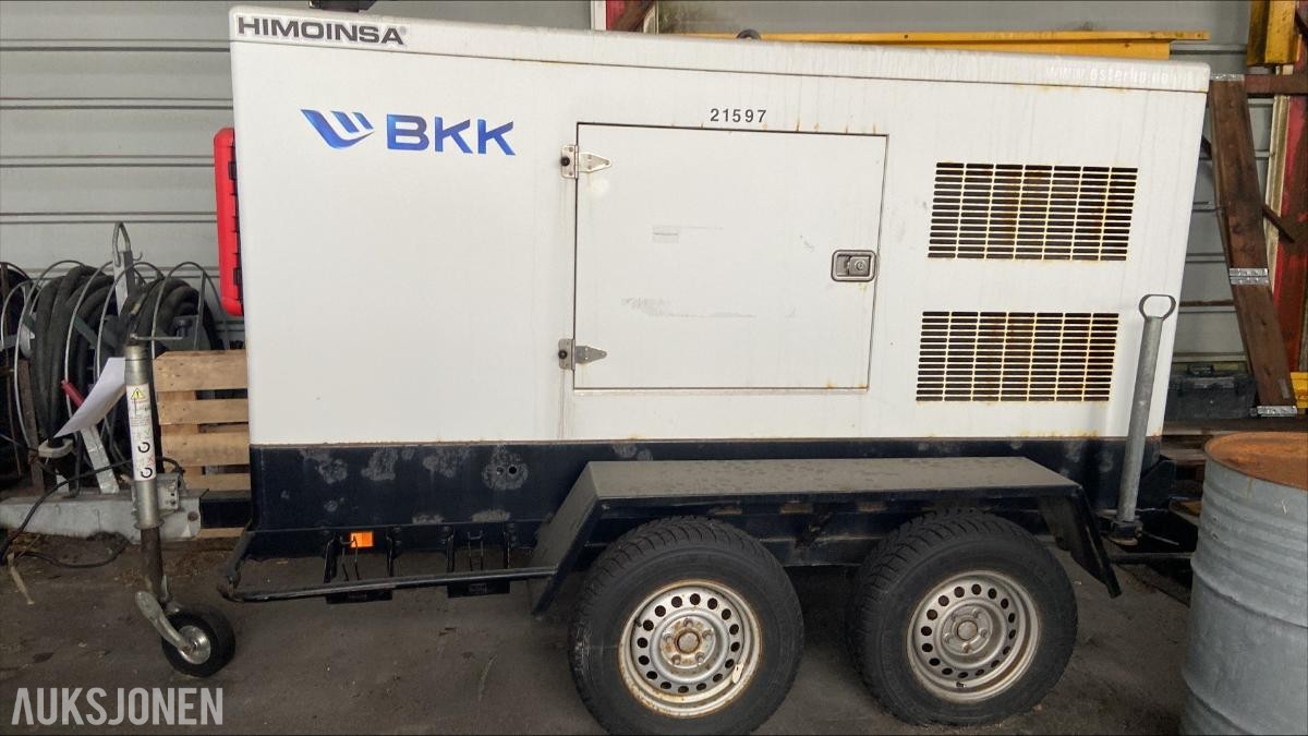 2010 2 stk Himonsa 100 KVA Aggregat