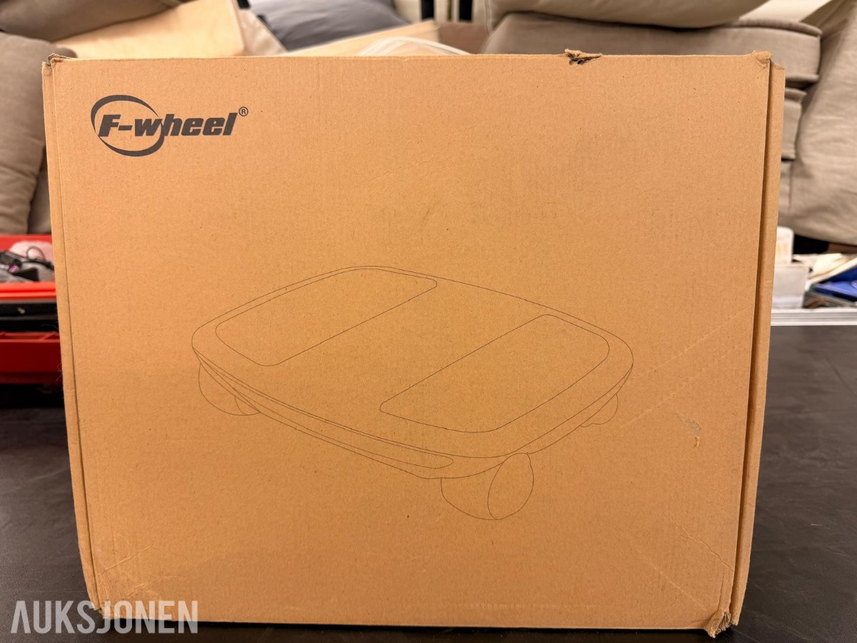 F-wheel elektrisk ståplattform med hjul – 1 stk.