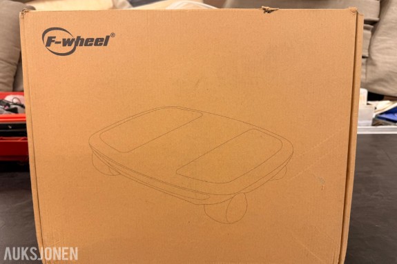 F-wheel elektrisk ståplattform med hjul – 1 stk.