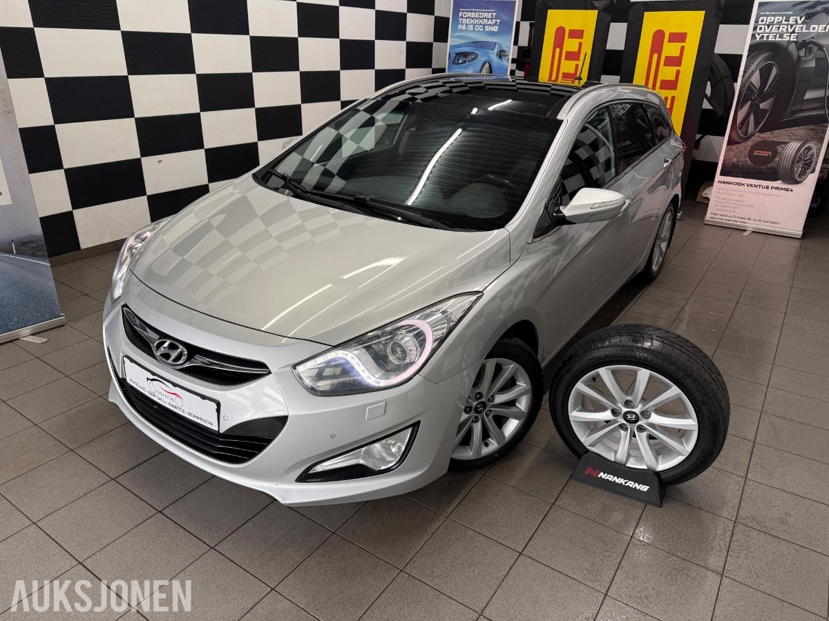 2012 Hyundai i40, Premium*1.7*136 HK*NORSK*TOPP UTSTYRT*NY EU+SERVICE, 179000km