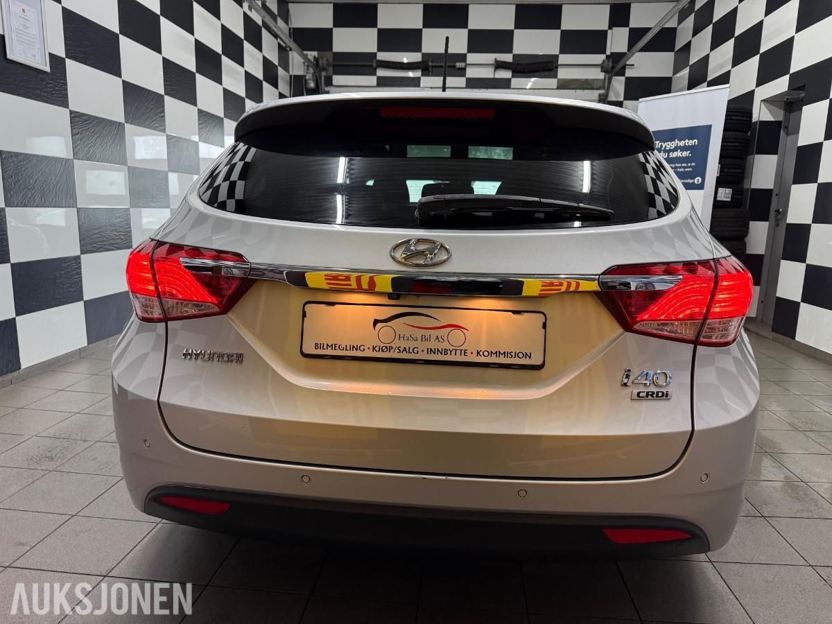 2012 Hyundai i40, Premium*1.7*136 HK*NORSK*TOPP UTSTYRT*NY EU+SERVICE, 179000km