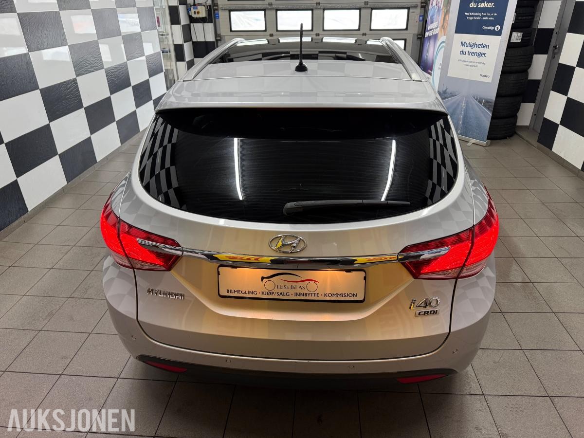 2012 Hyundai i40, Premium*1.7*136 HK*NORSK*TOPP UTSTYRT*NY EU+SERVICE, 179000km