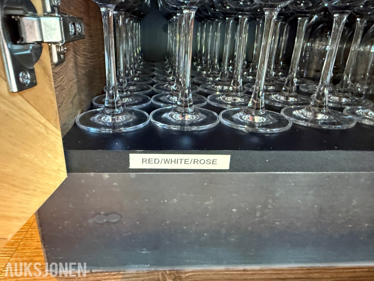 Vinglass og champagneglass i ulike utførelser