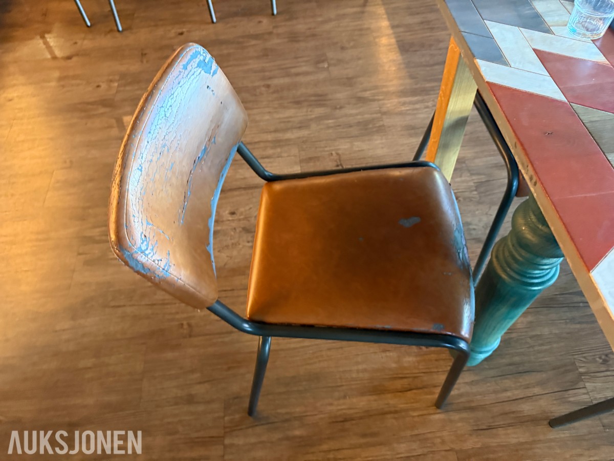 Langbord og 10 stoler