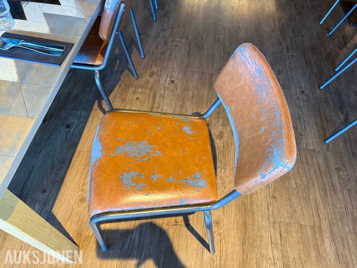 Langbord og 10 stoler