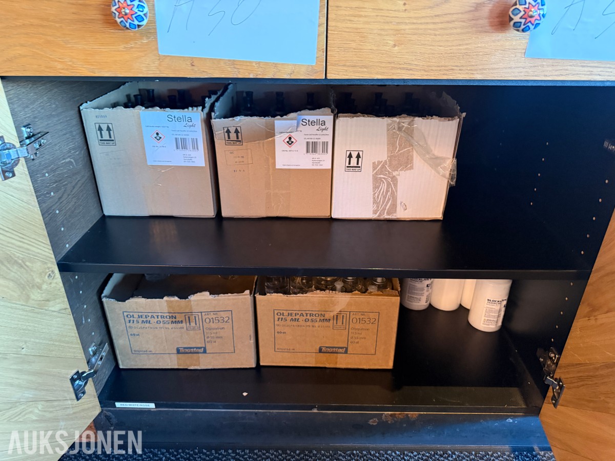 Oljedispensere til fakler