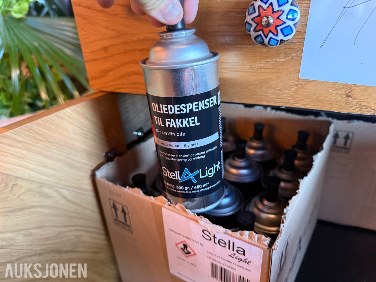 Oljedispensere til fakler