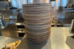 33 stk tallerkner steelite Performance Brown Dapple