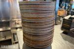 33 stk tallerkner steelite Performance Brown Dapple