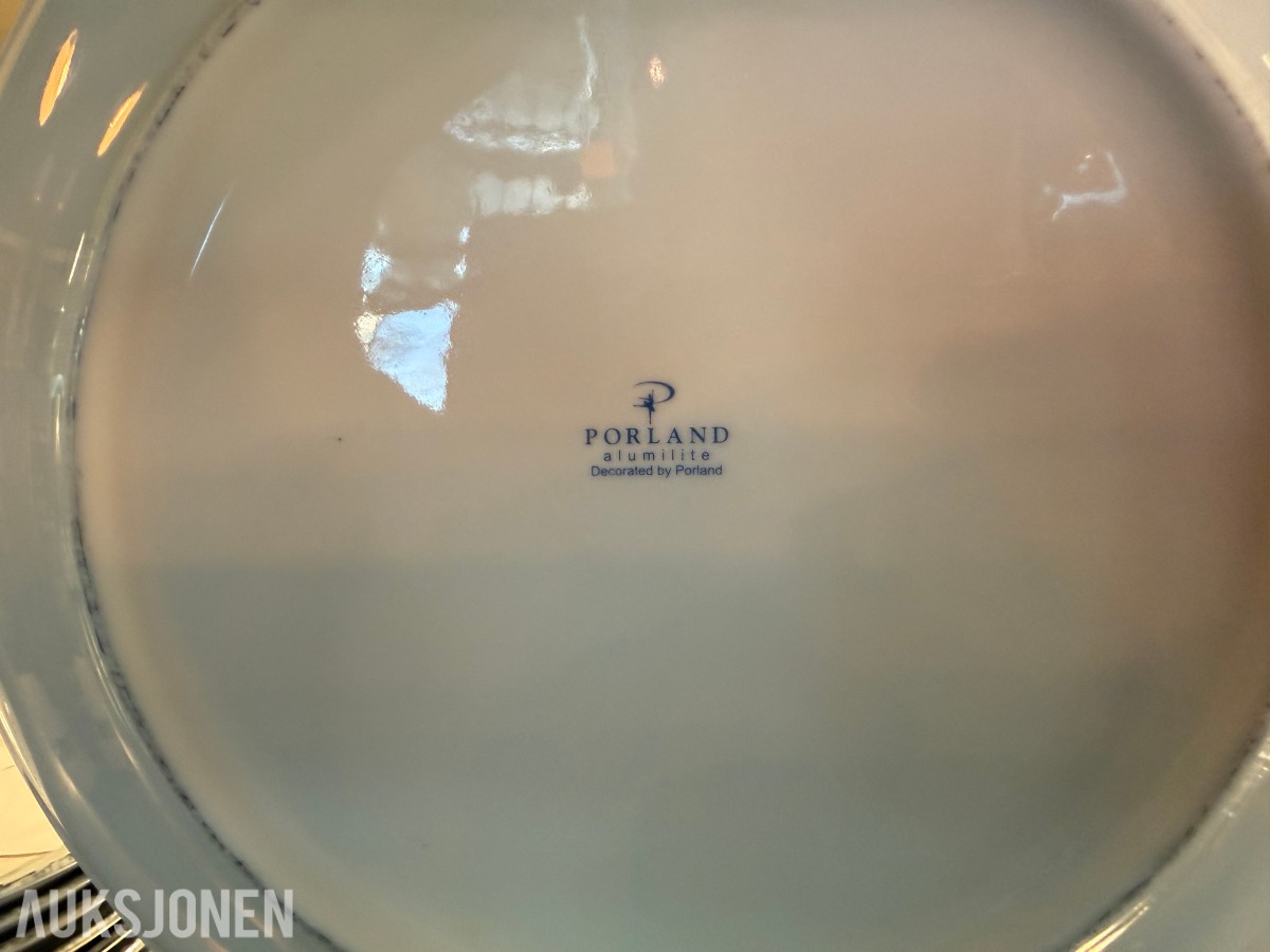 36 stk Porland tallerkener