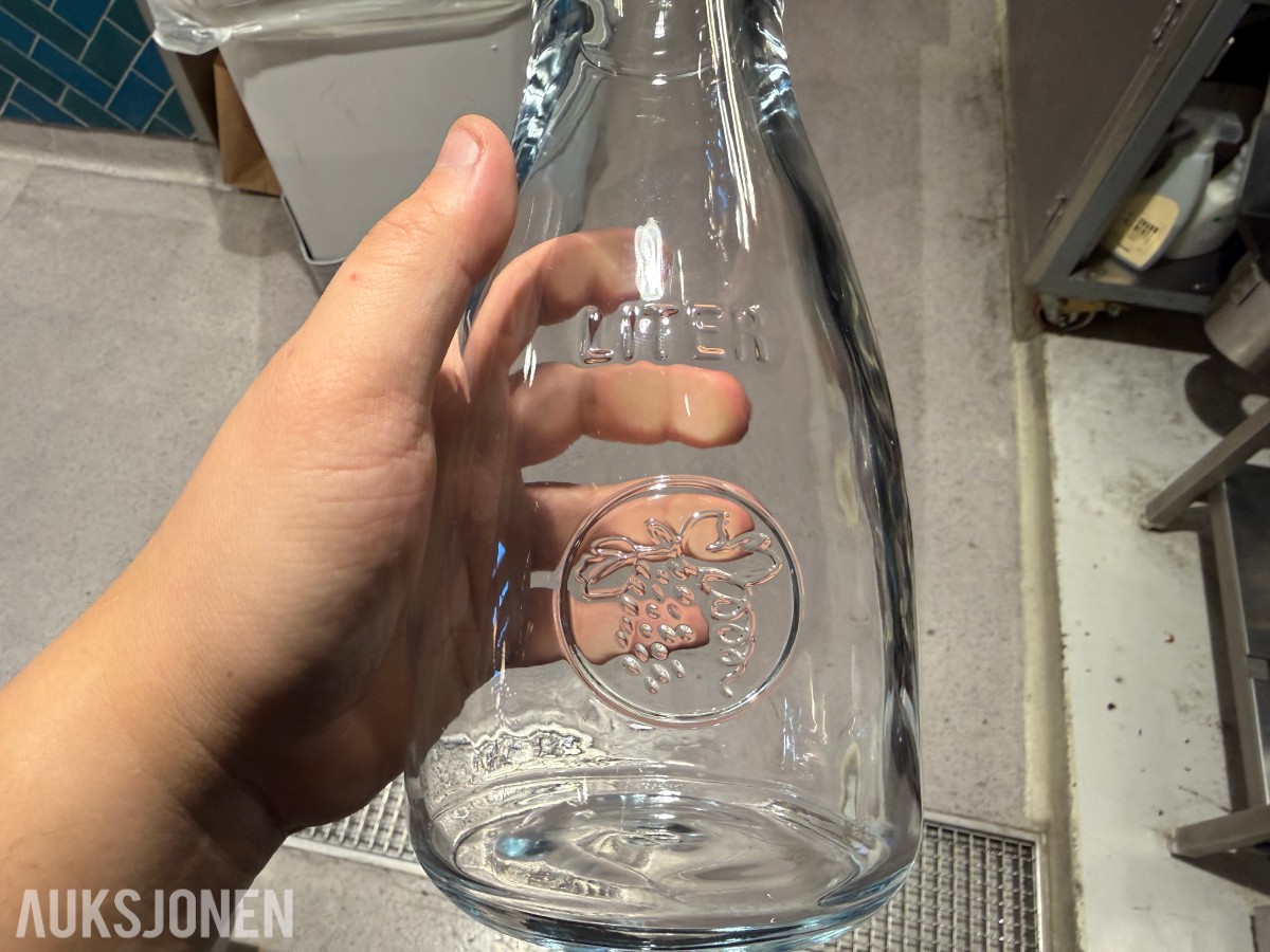 10 stk glasskarafler