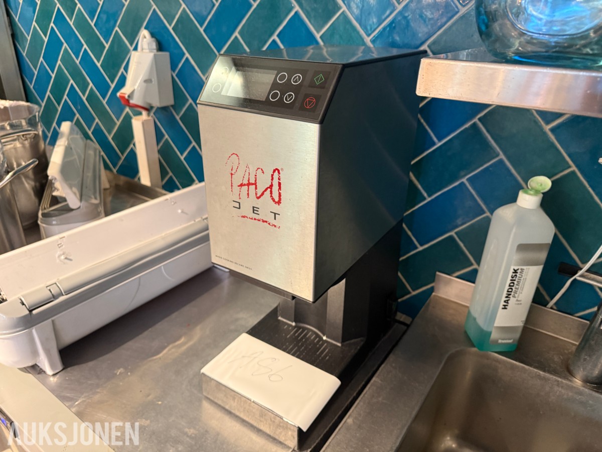 Pacojet profesjonell kjøkkenmaskin for iskrem, sorbet og puréer