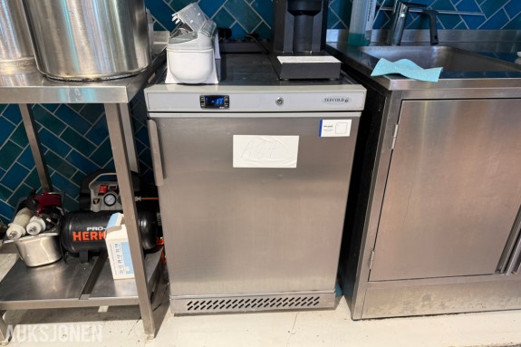 TEFCOLD UF200S fryseskap i rustfritt stål 120 liter