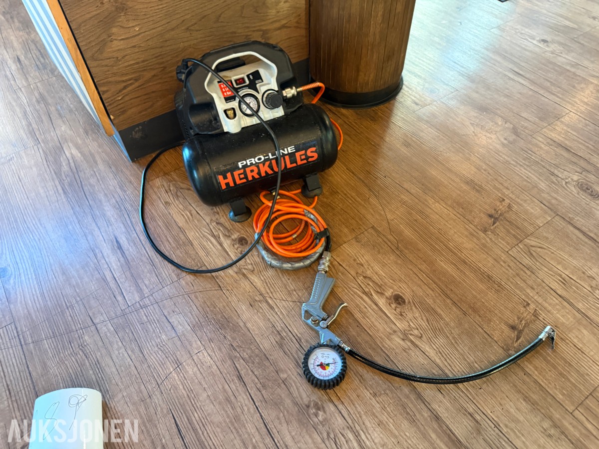 Herkules Pro-Line kompressor 6 l / 8 bar